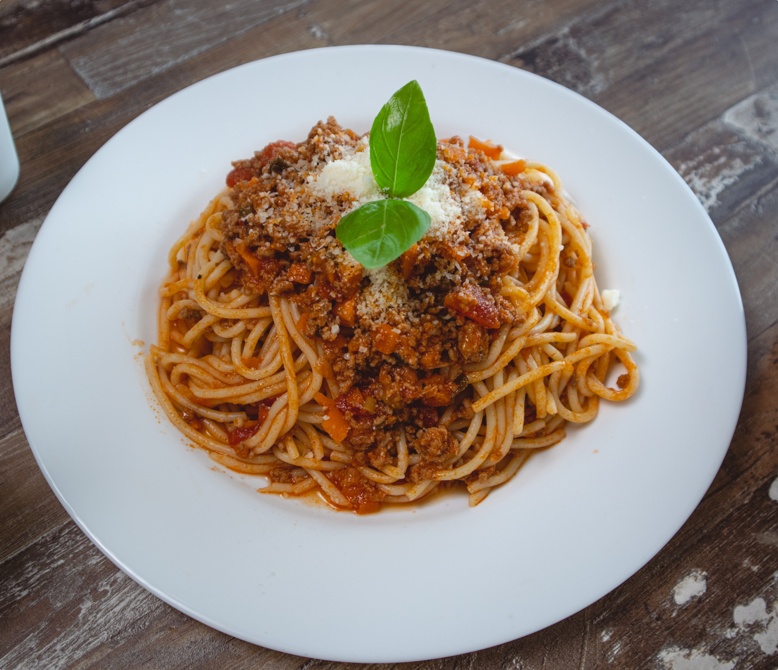 assiette de spaghetti