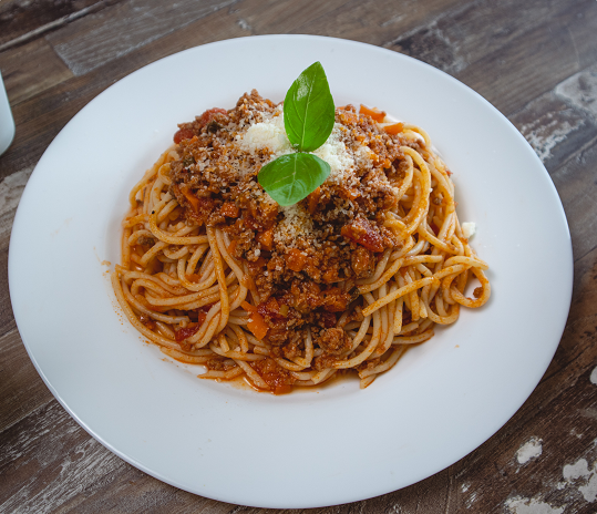 assiette de spaghetti